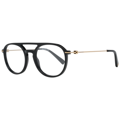 Sleek Black Full-Rim Designer Eyewear