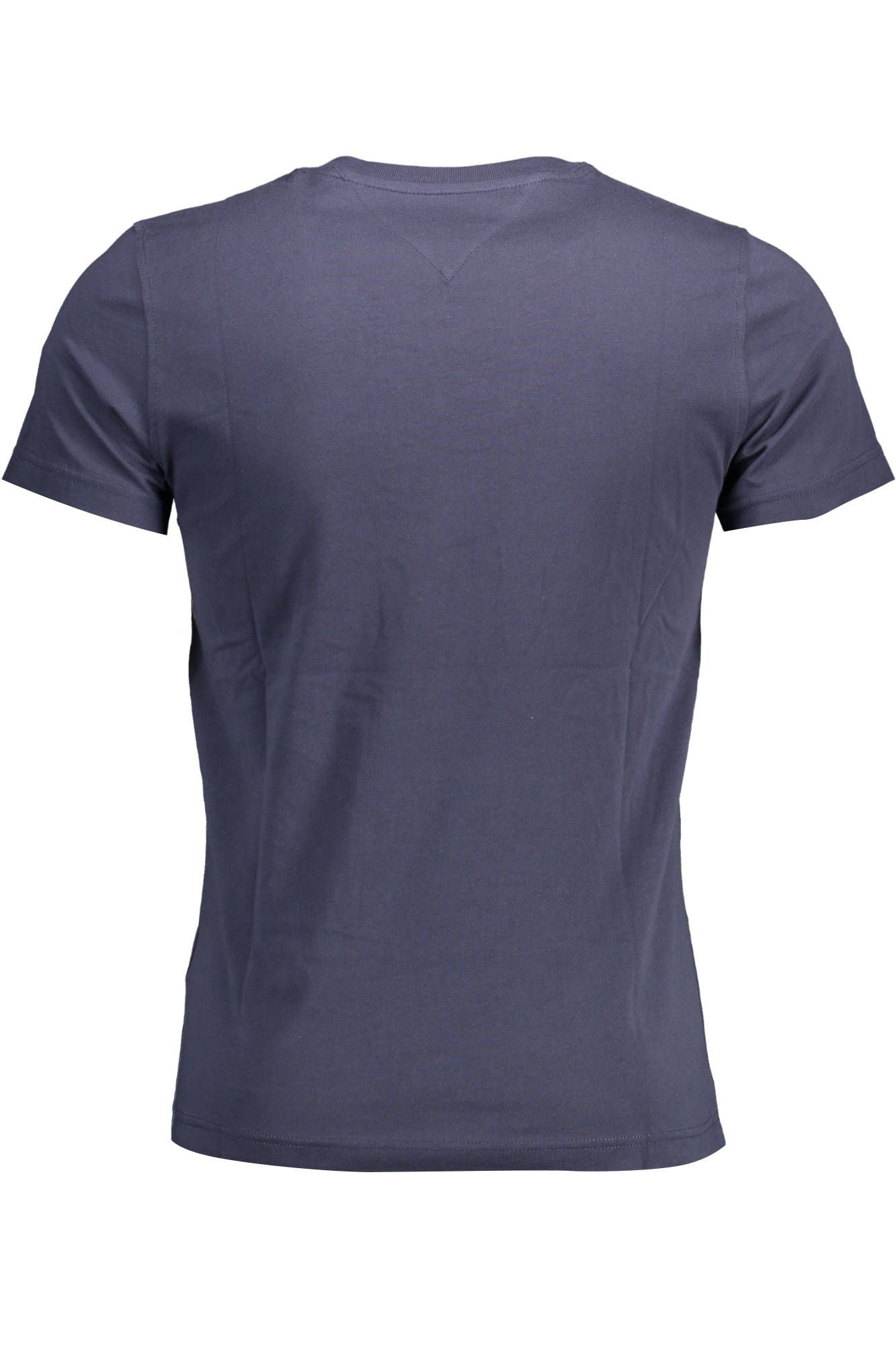 Blauw katoenen heren T-shirt