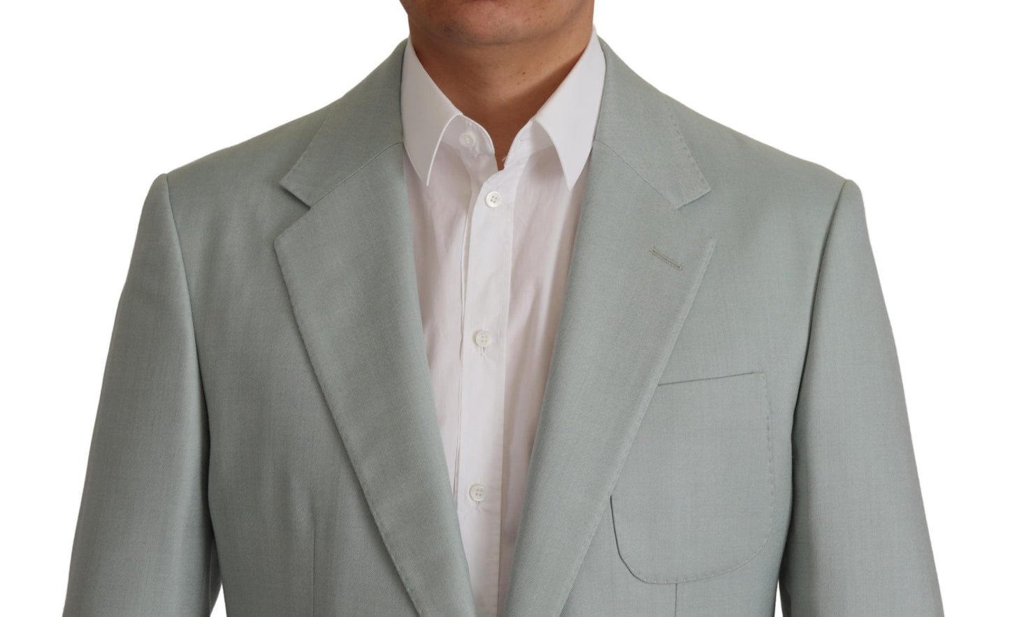 Elegante Slim Fit Kasjmier Zijden Blazer Jas