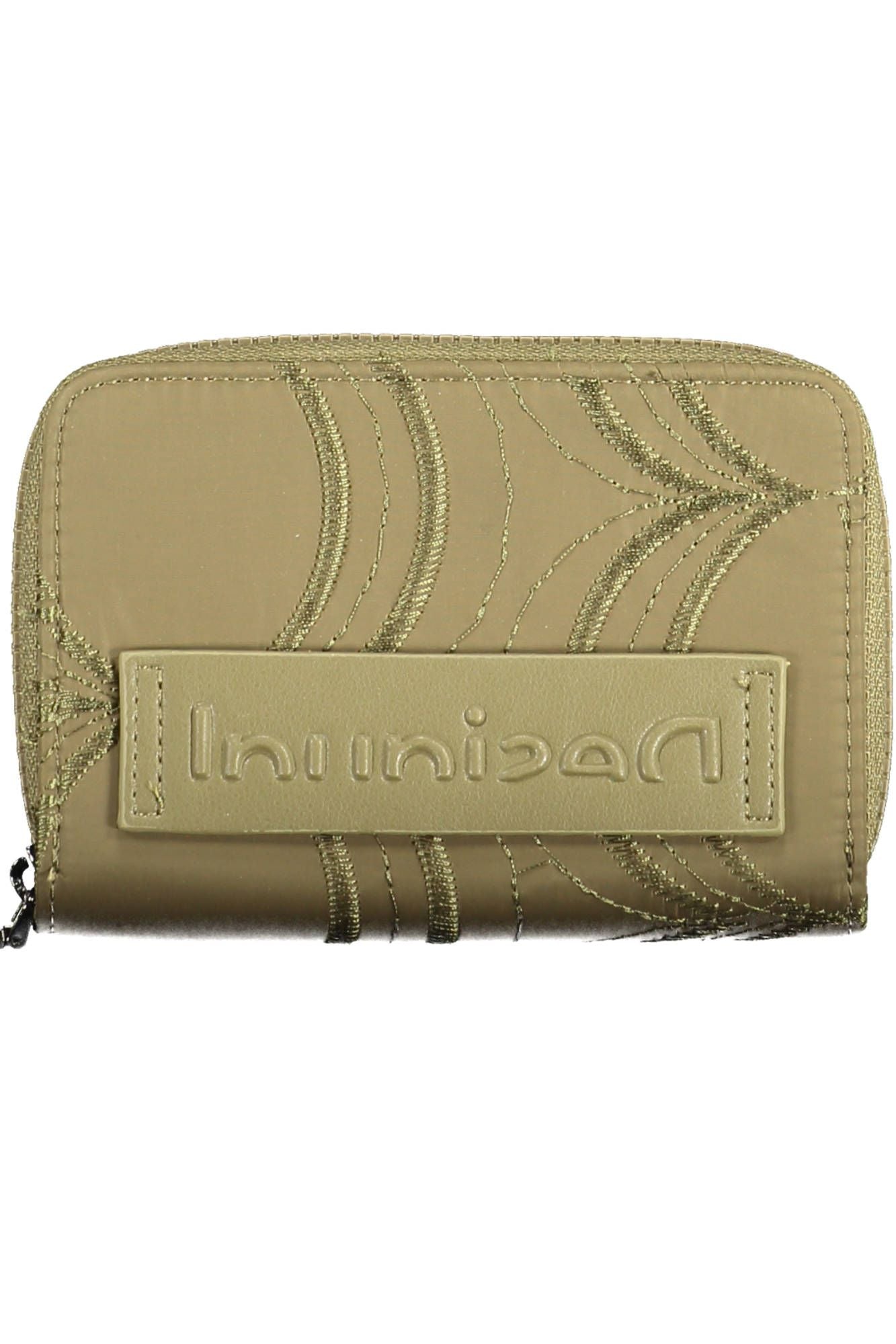 Green Polyester Women Wallet