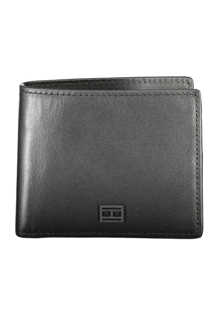 Black Leather Men Wallet