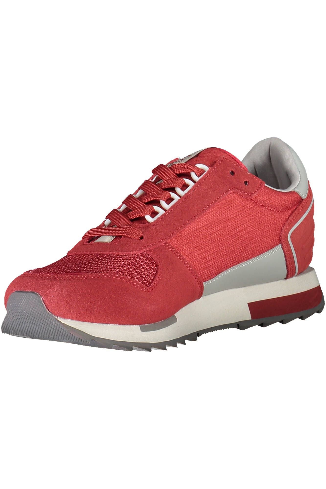 Rode Polyester Heren Sneaker