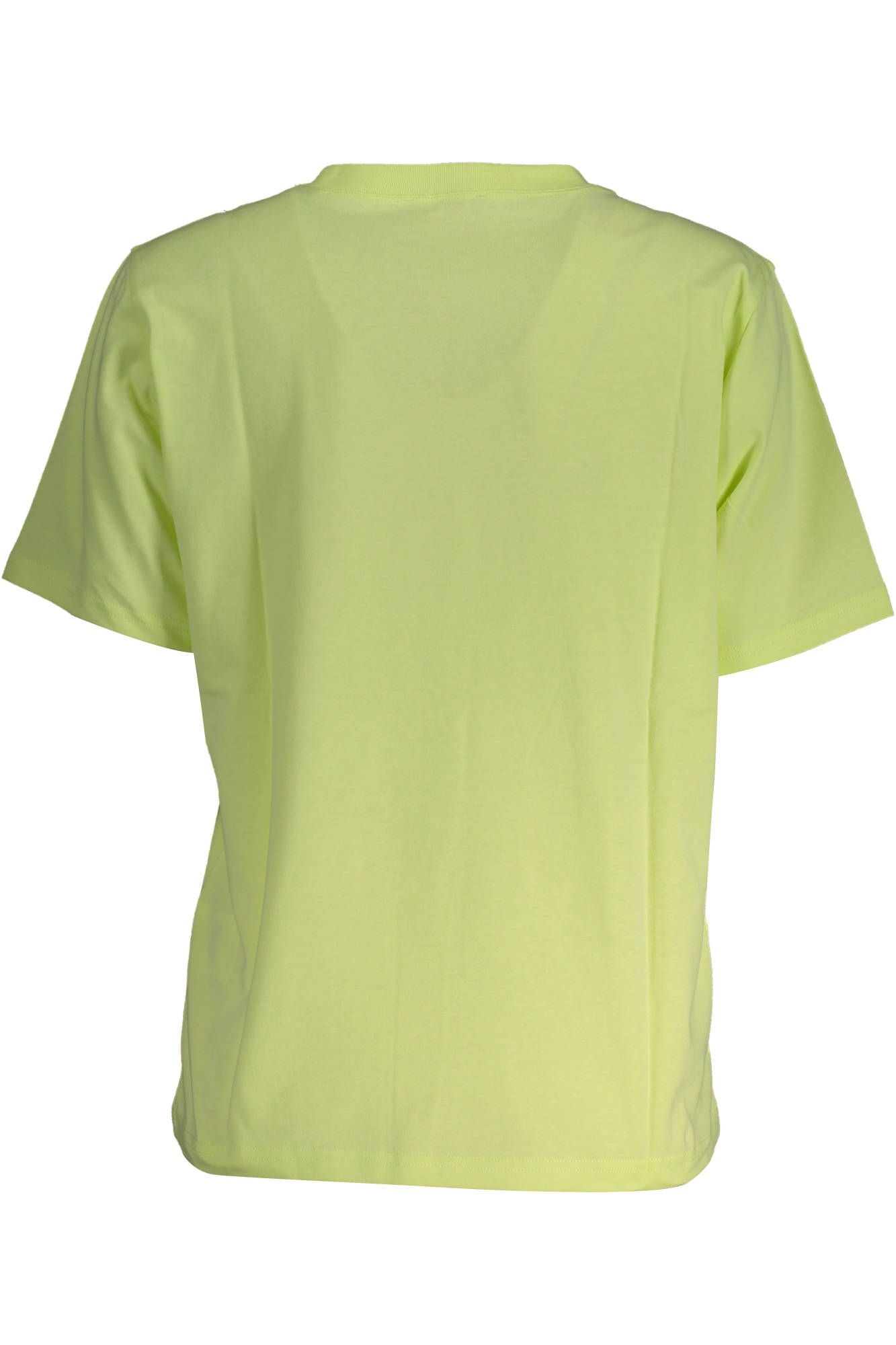 Geel katoenen dames T-shirt