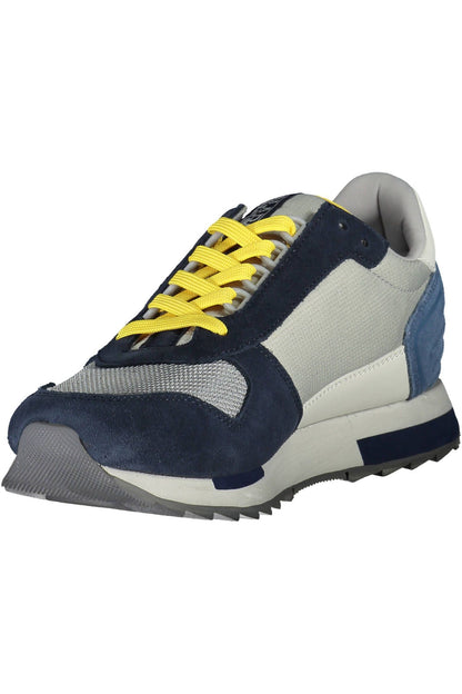 Grijze Polyester Heren Sneaker