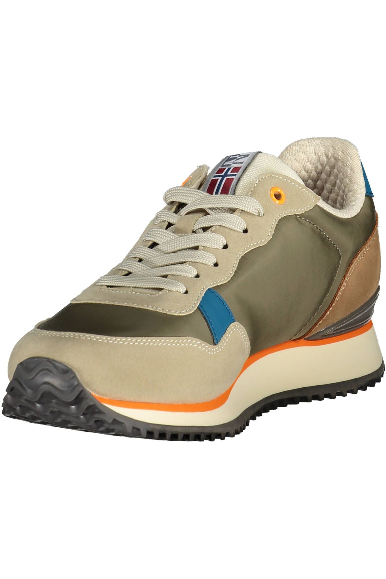 Beige Polyester Heren Sneaker