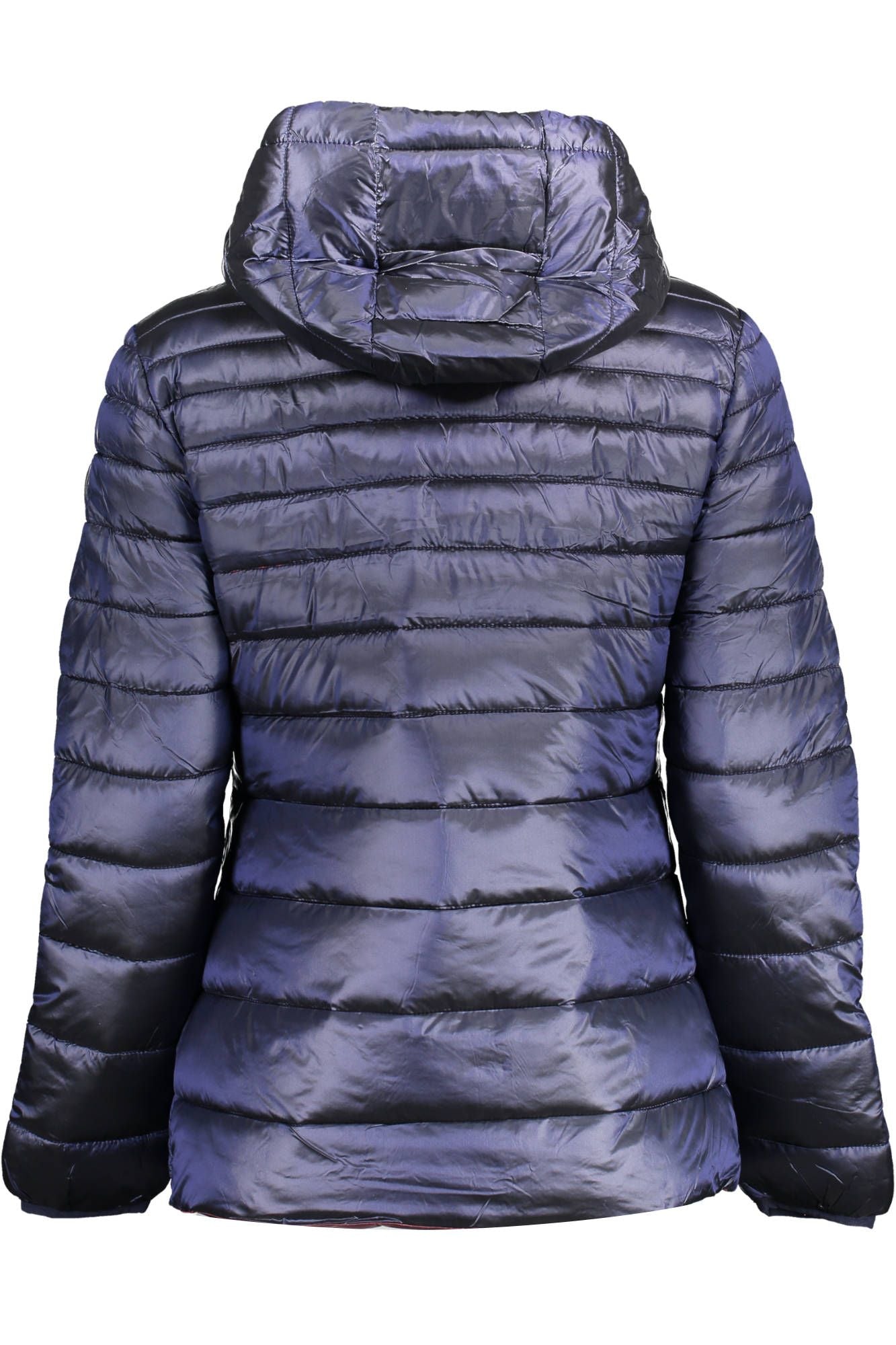 Blue Nylon Women Jacket