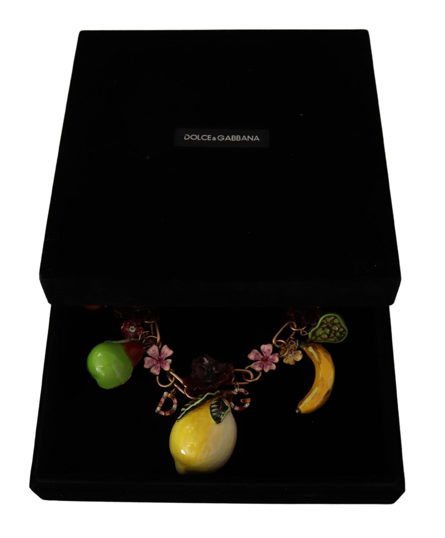 Chique gouden statement Siciliaanse fruitketting