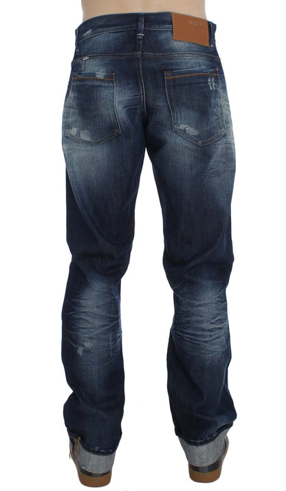 Authentieke Regular Fit Blue Wash Jeans