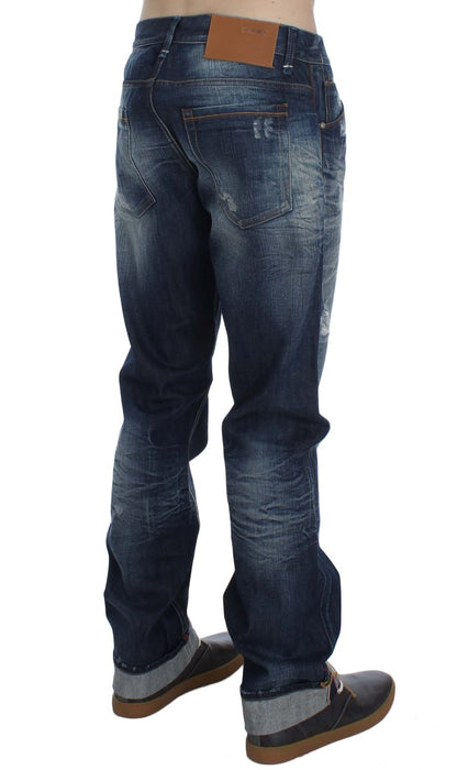 Authentieke Regular Fit Blue Wash Jeans