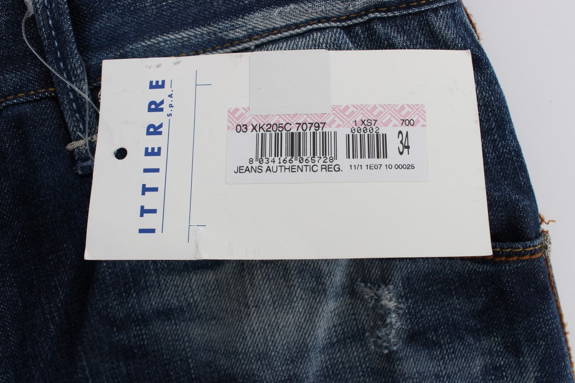 Authentieke Regular Fit Blue Wash Jeans