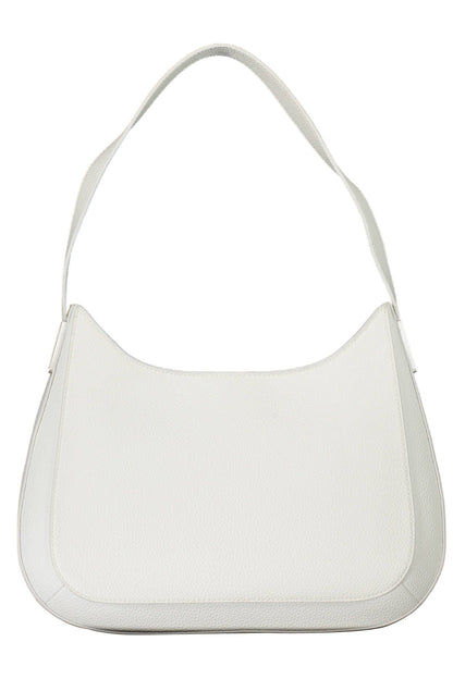 Witte Polyester Dames Handtas