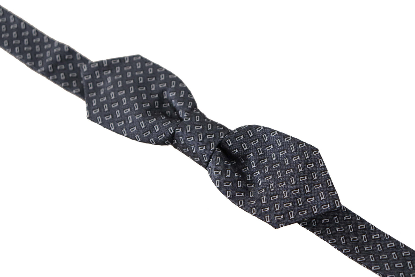 Elegant Polka Dot Silk Bow Tie