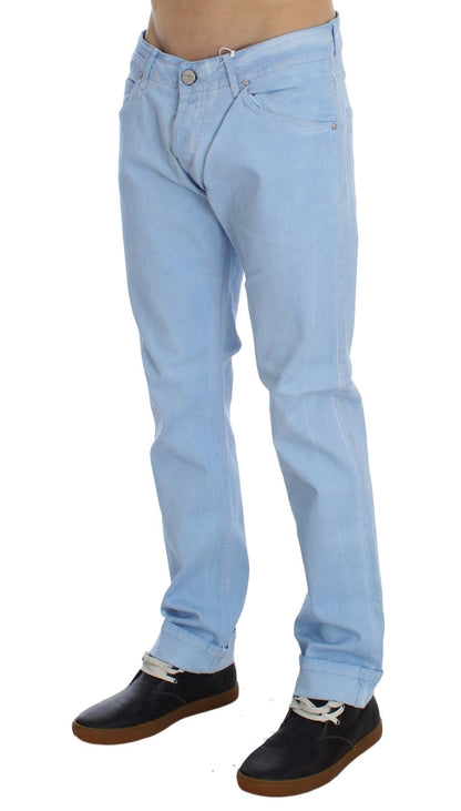 Elegante lage taille regular fit heren jeans