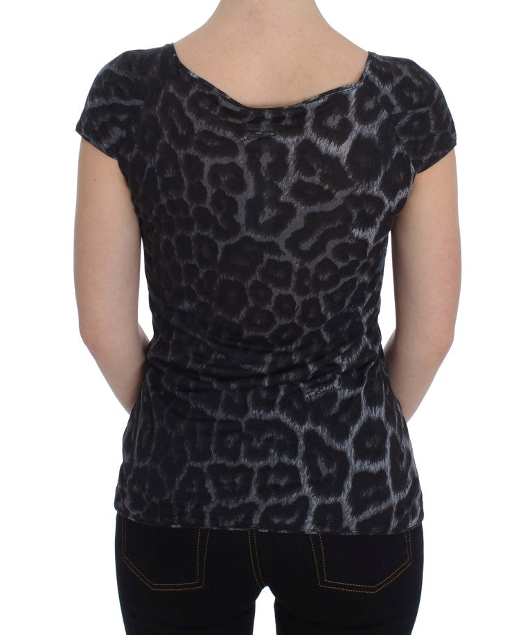 Chique Leopard Modal Top van Cavalli