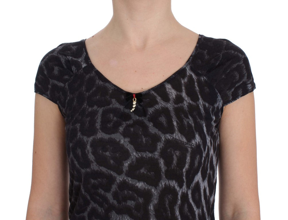 Chique Leopard Modal Top van Cavalli