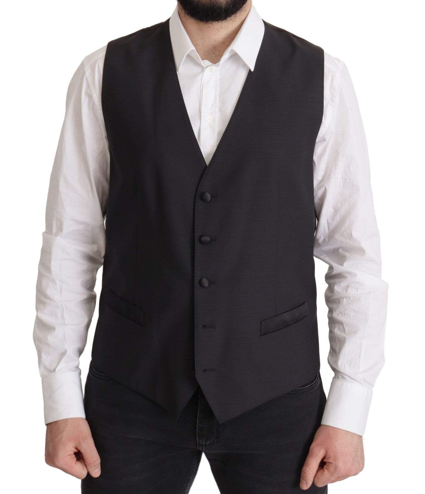 Elegante donkerblauwe Martini-tweedelige blazer