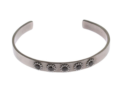 Chique Nialaya Zilveren CZ Bangle voor Haar