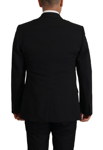 Elegante zwarte Martini blazer en vest ensemble