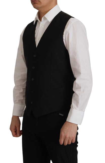 Elegante zwarte Martini blazer en vest ensemble