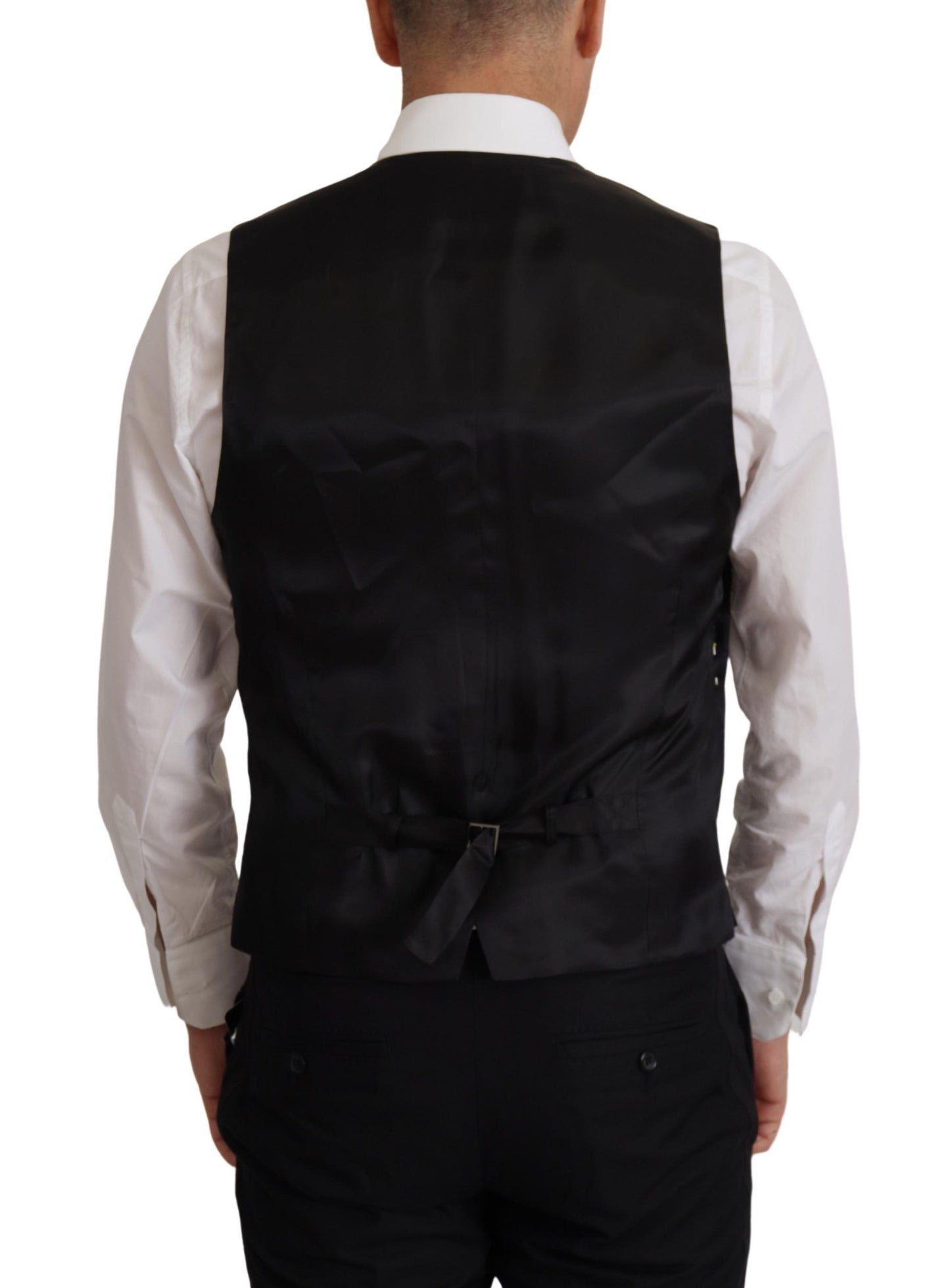 Elegante zwarte Martini blazer en vest ensemble