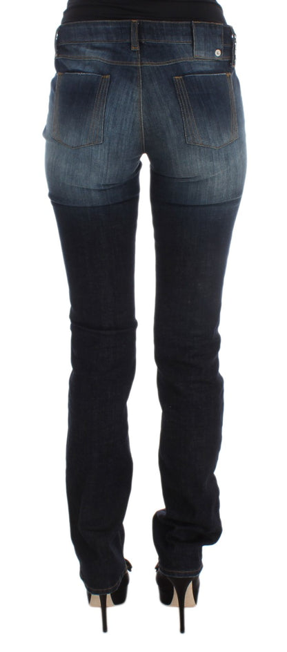 Sleek Slim Fit Blue Designer Jeans