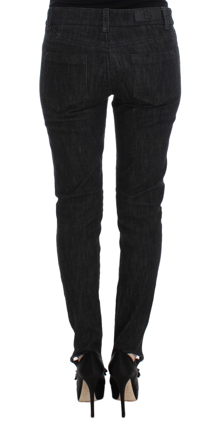 Elegante Slim Fit Blauwe Jeans