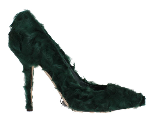 Elegante groene Xiangao bontleren pumps