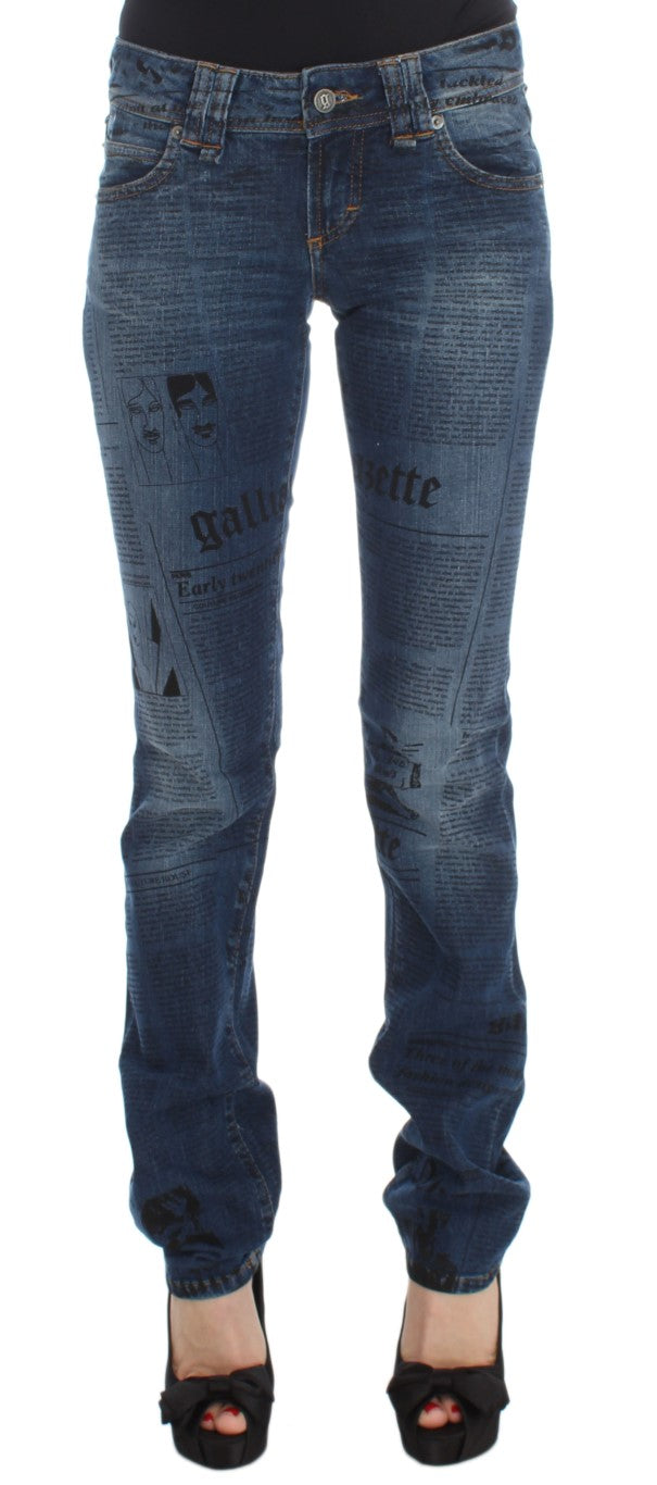 Elegante, slanke bootcut denim jeans