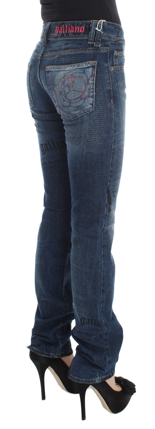 Elegante, slanke bootcut denim jeans