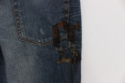 Chique Slim Fit Blauwe Jeans