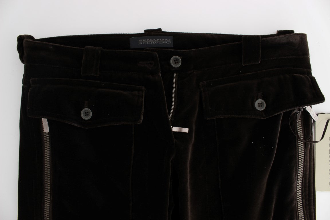 Slim Fit Italiaanse Katoenen Broek