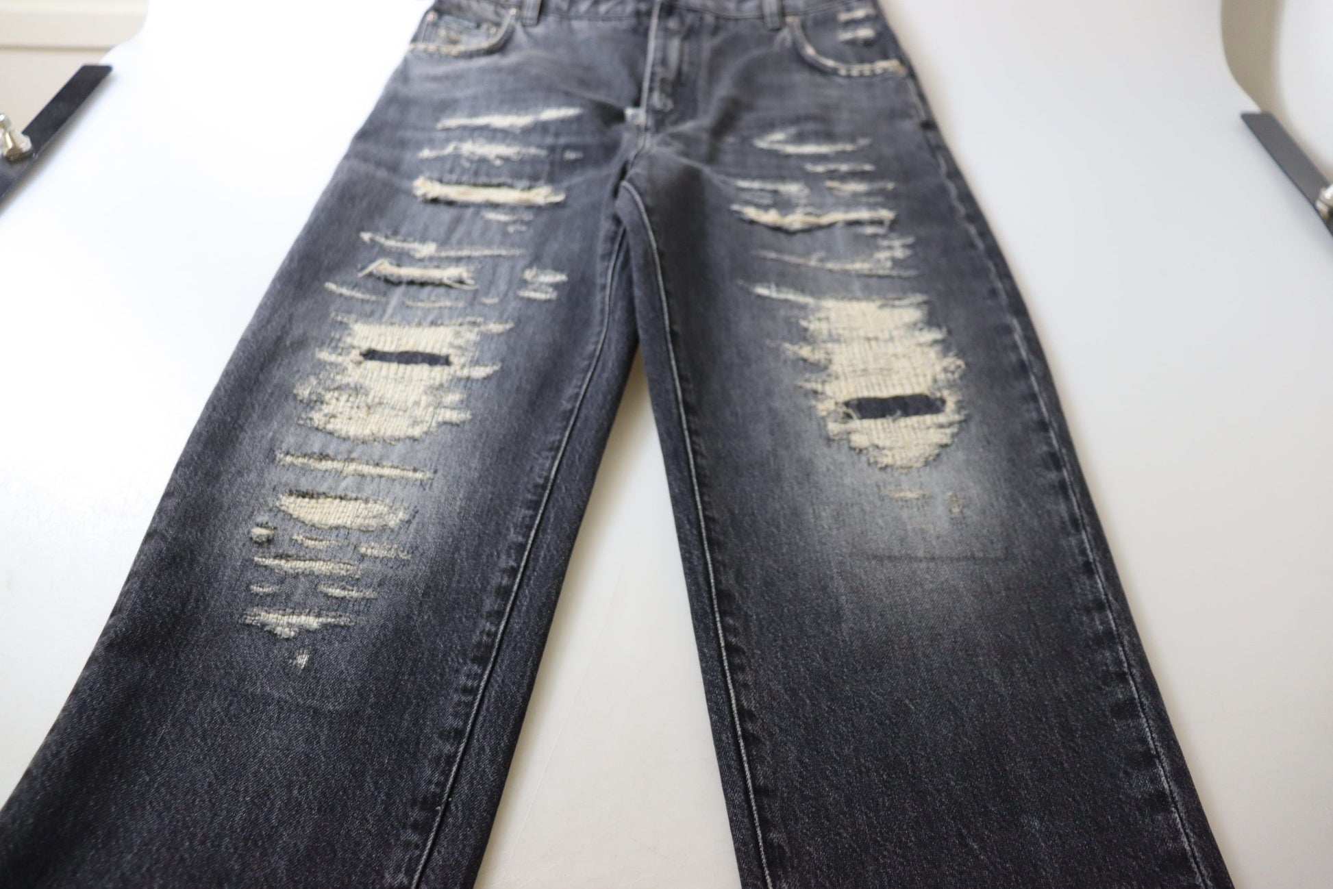 Elegante skinny jeans met hoge taille