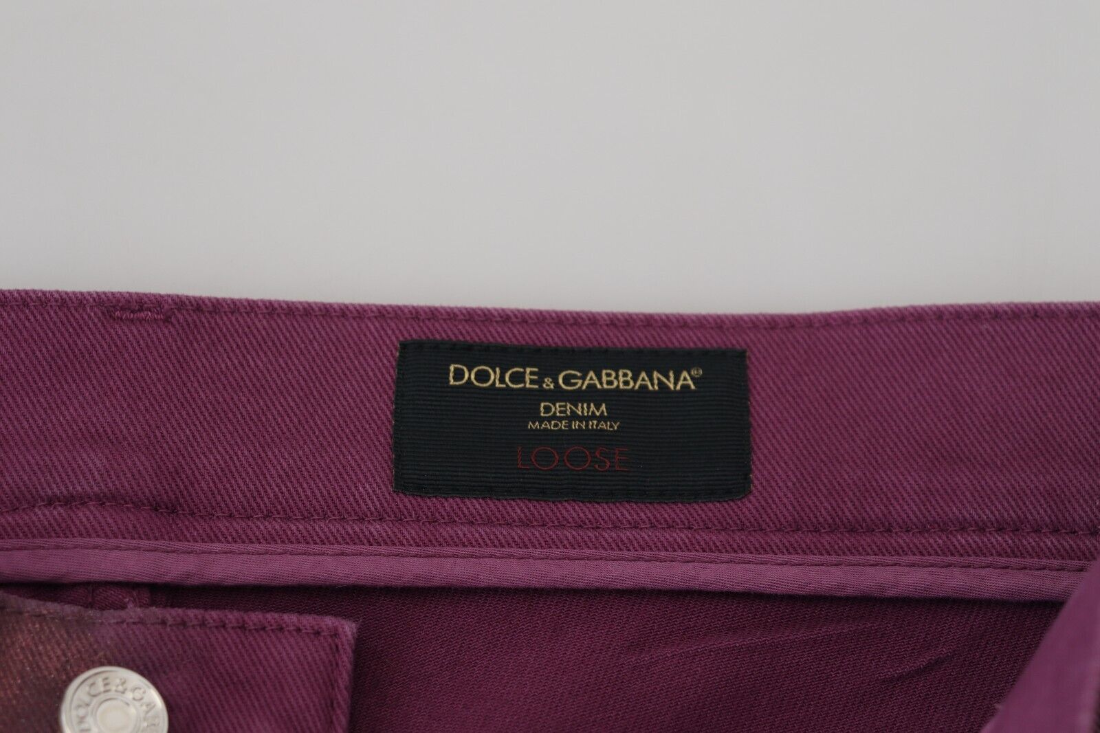 Elegant Magenta Cotton Trousers