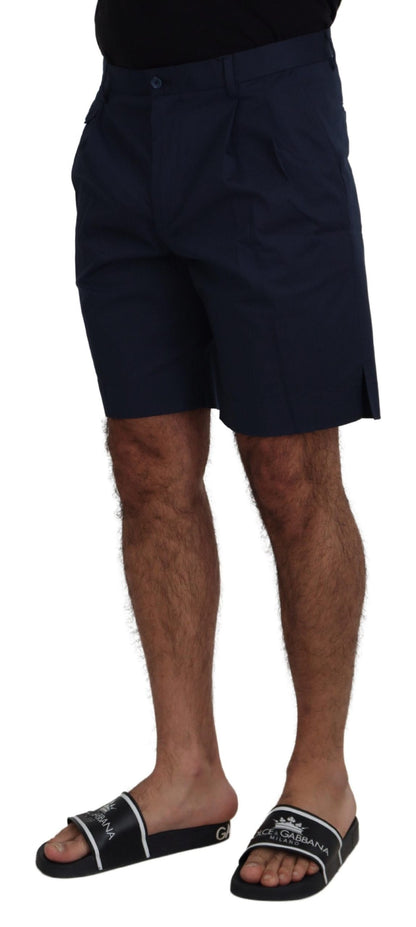 Elegant Blue Chino Shorts