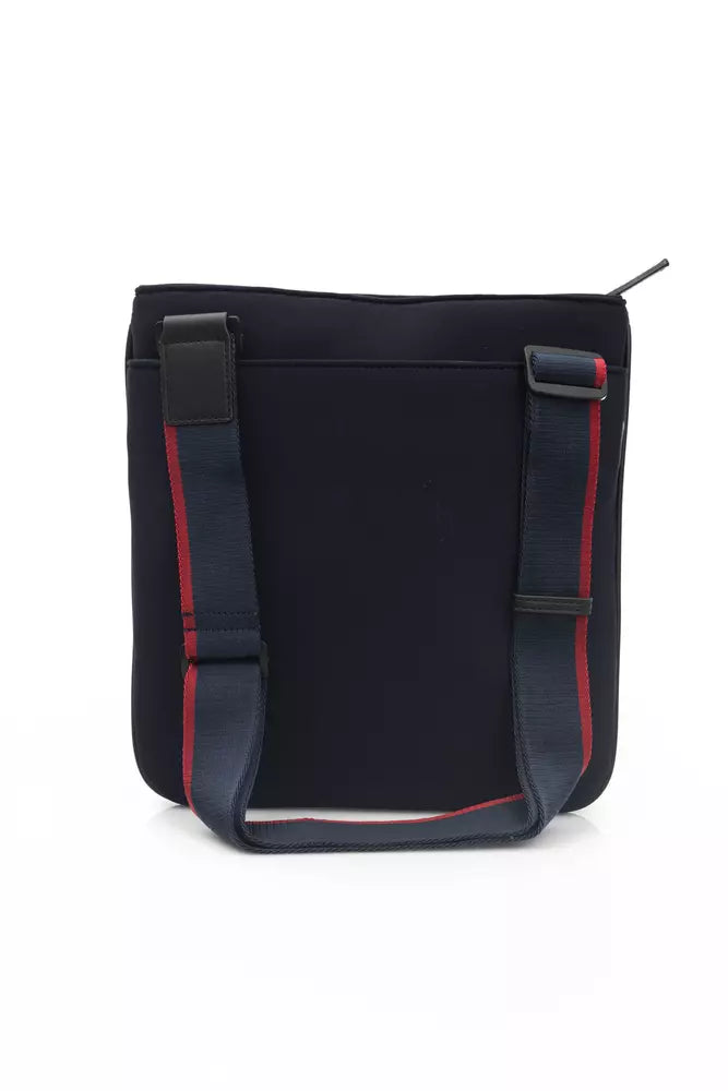 Blauwe Polyester Heren Messenger Bag