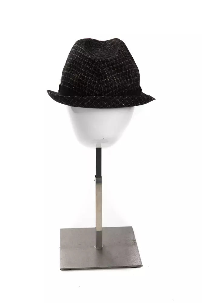 Black Wool Women Hat