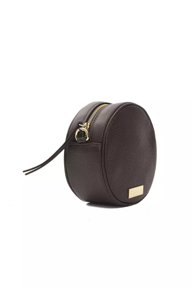 Brown Leather Women Crossbody