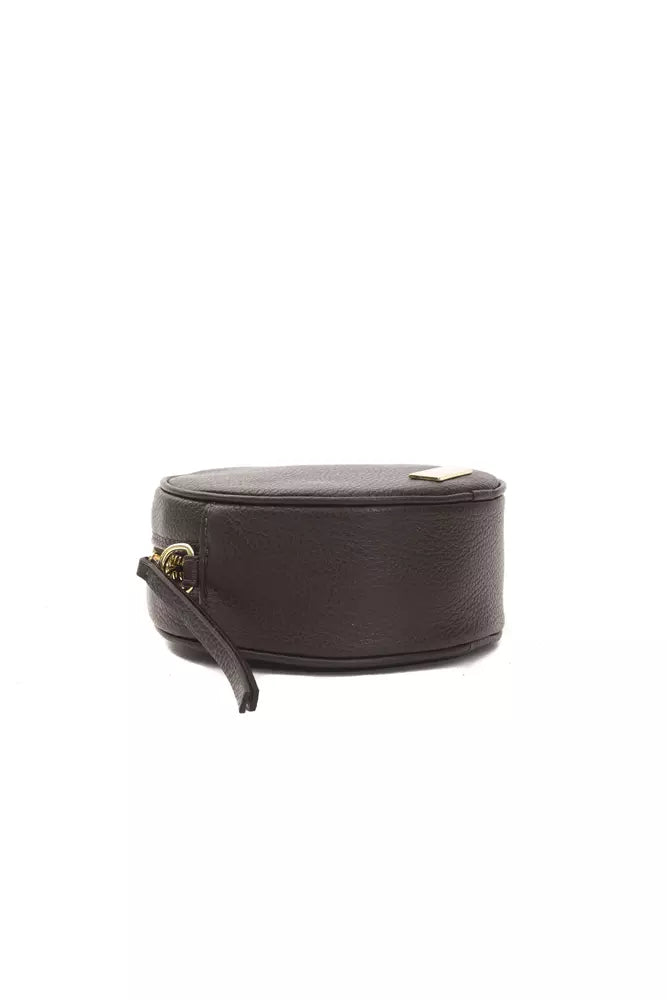 Brown Leather Women Crossbody