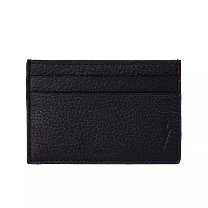 Black Leather Men Wallet