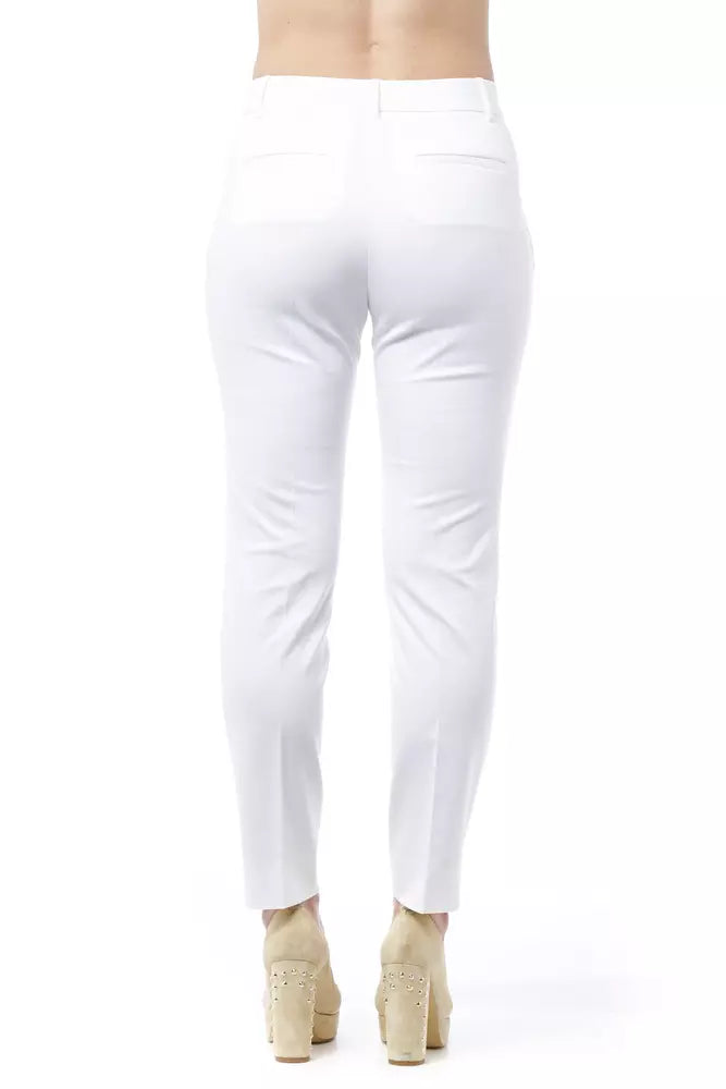 Chique hoge taille sigarettenpijp broek