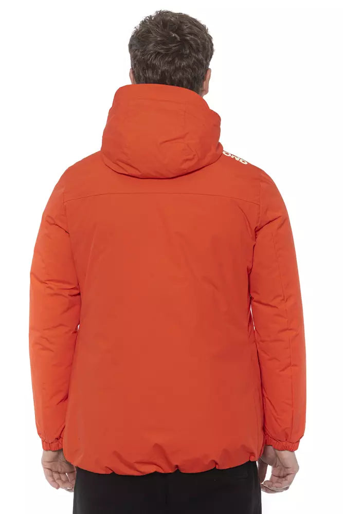 Rood Polyester Herenjack