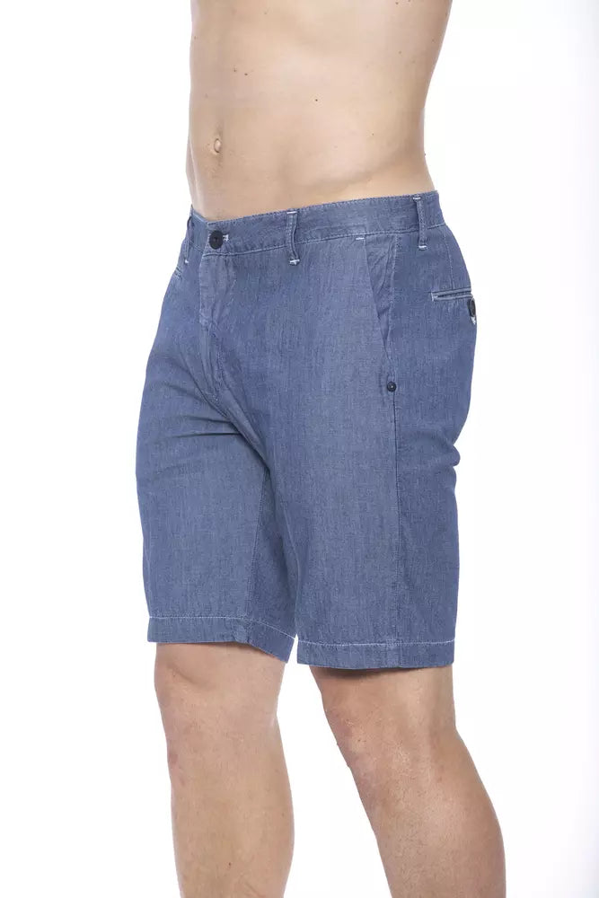 Chique nautische blauwe Bermudashorts