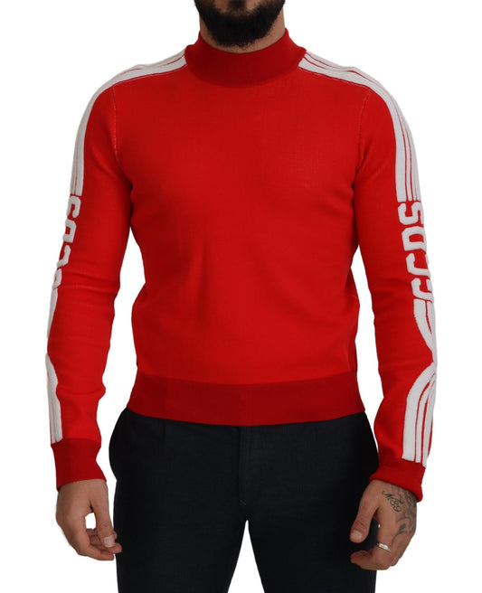 Elegante rode pullover voor heren