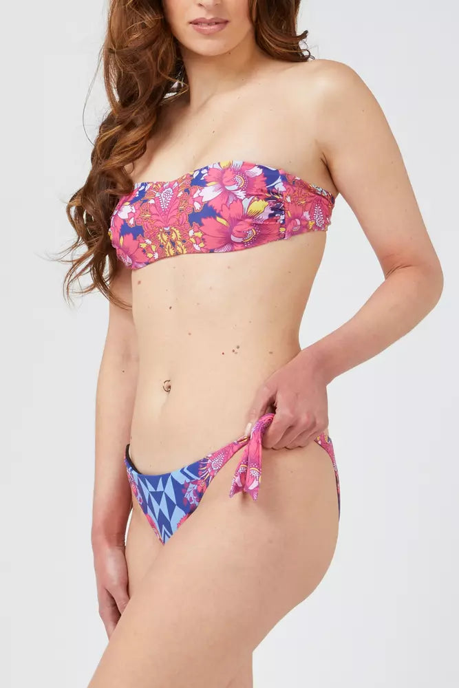 Fuchsia Polyester Damesbikini