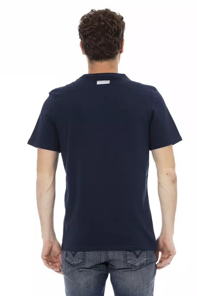 Leger katoenen heren T-shirt