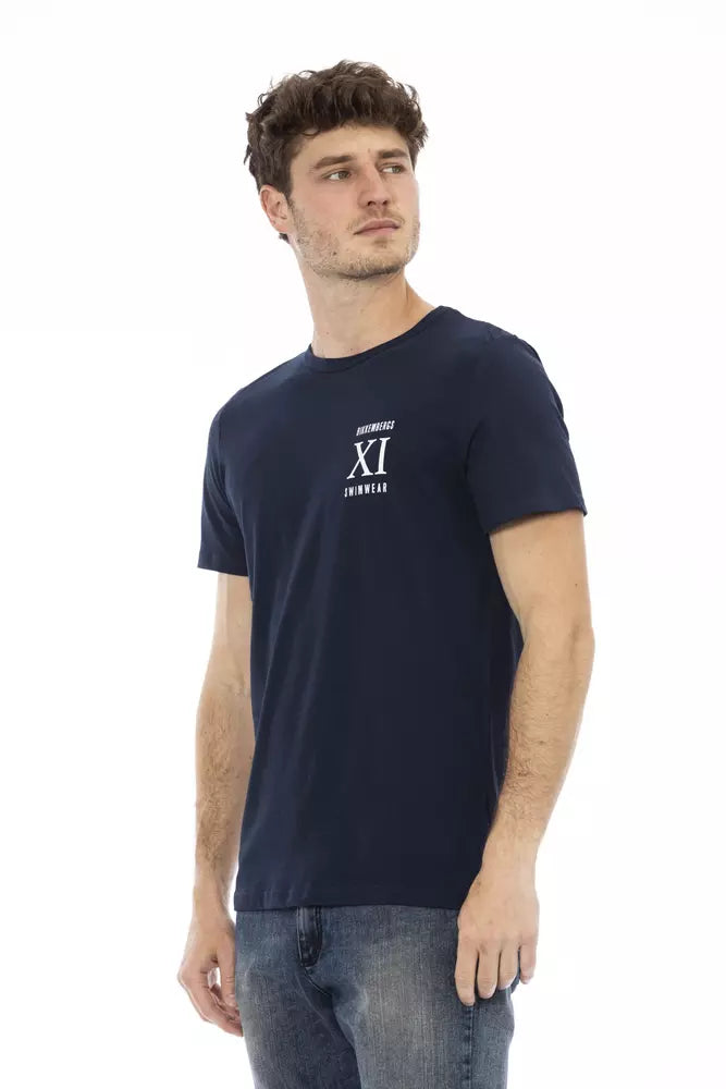 Leger katoenen heren T-shirt