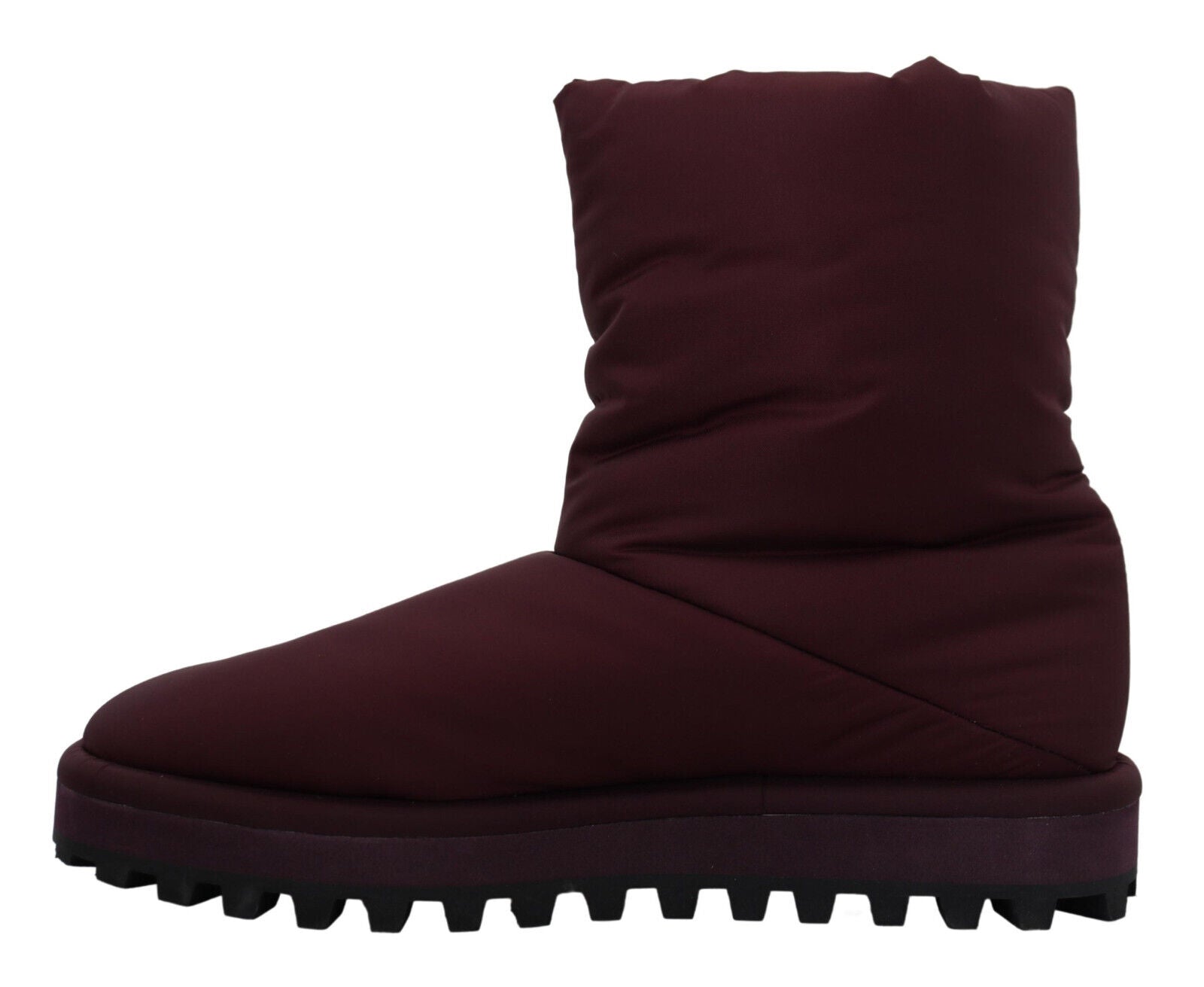 Elegante Bordeaux Mid Calf Laarzen