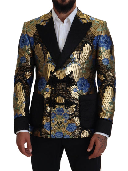 Elegante bloemen avondfeestblazer