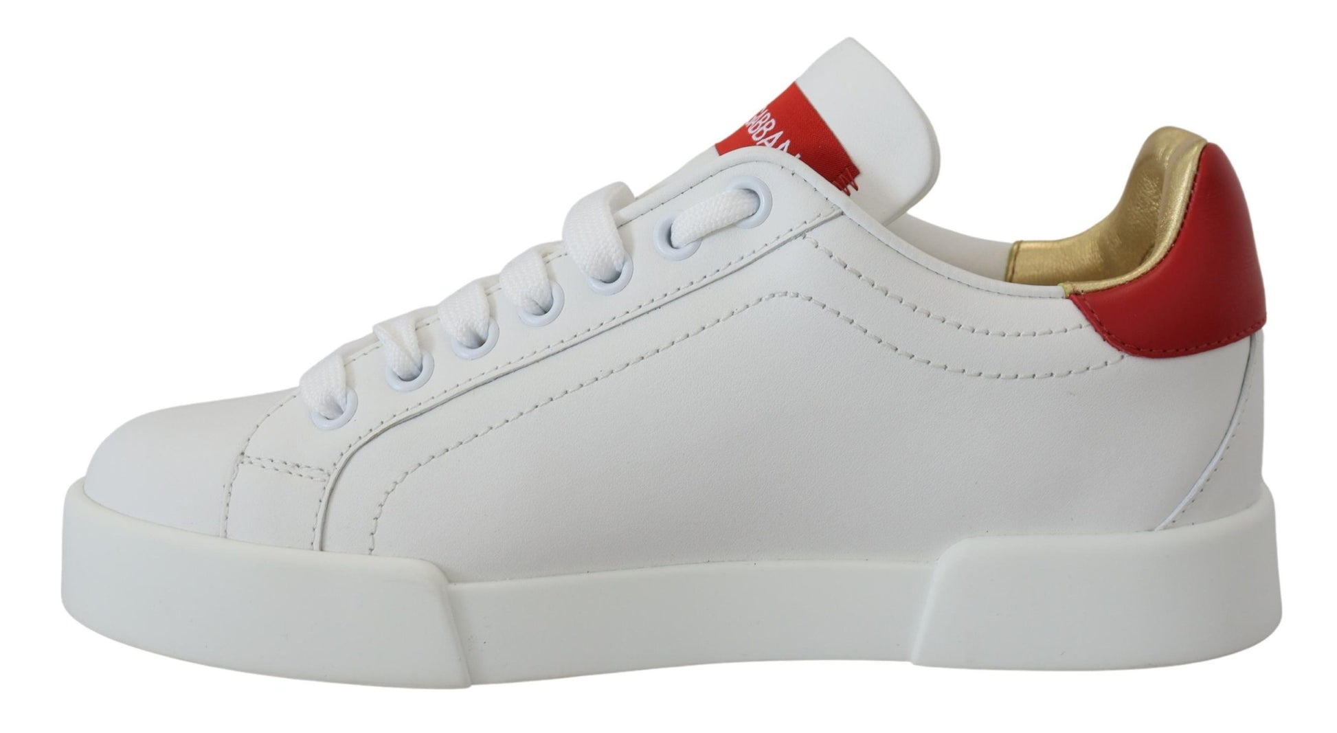 Sprankelende witte Portofino sneakers