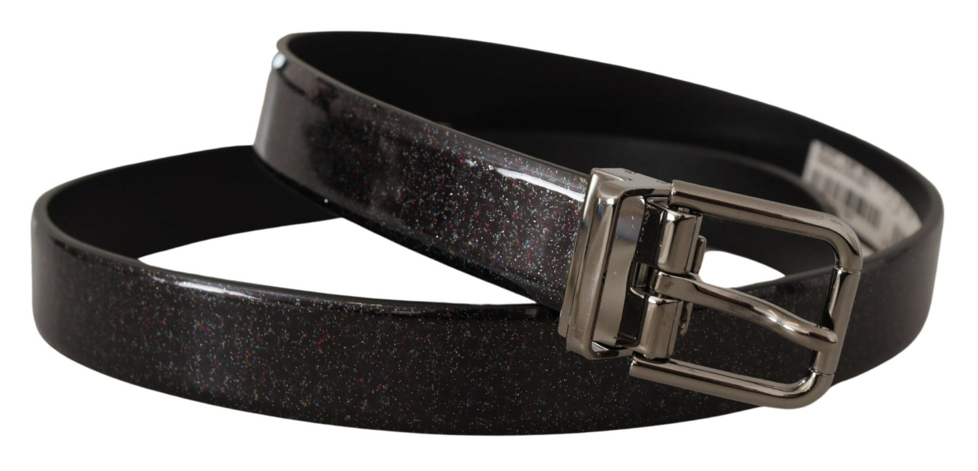 Elegante veelkleurige leren riem